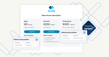 Subscription-based access control