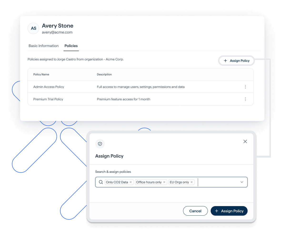 assign access policy