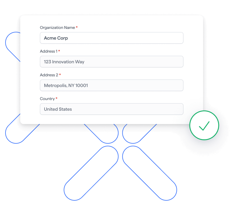 pre filled data validation